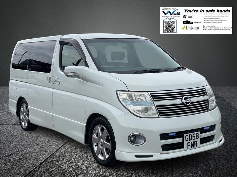 View NISSAN ELGRAND HIGHWAY STAR URBAN SELECTION 3.5 AUTOMATIC 8 SEATER 4X4