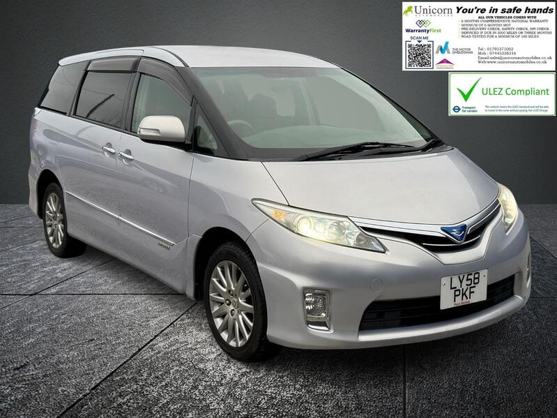 View TOYOTA ESTIMA 2.4 HYBRID 4X4 X PACKAGE 8 SEATER