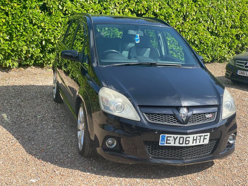 View VAUXHALL ZAFIRA VXR