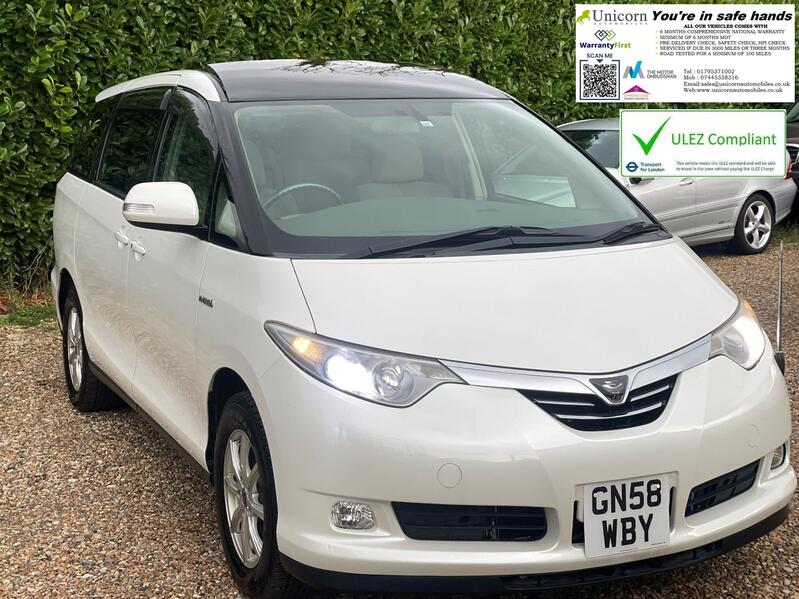 View TOYOTA ESTIMA HYBRID E-FOUR G PACKAGE 8 SEATER 4X4